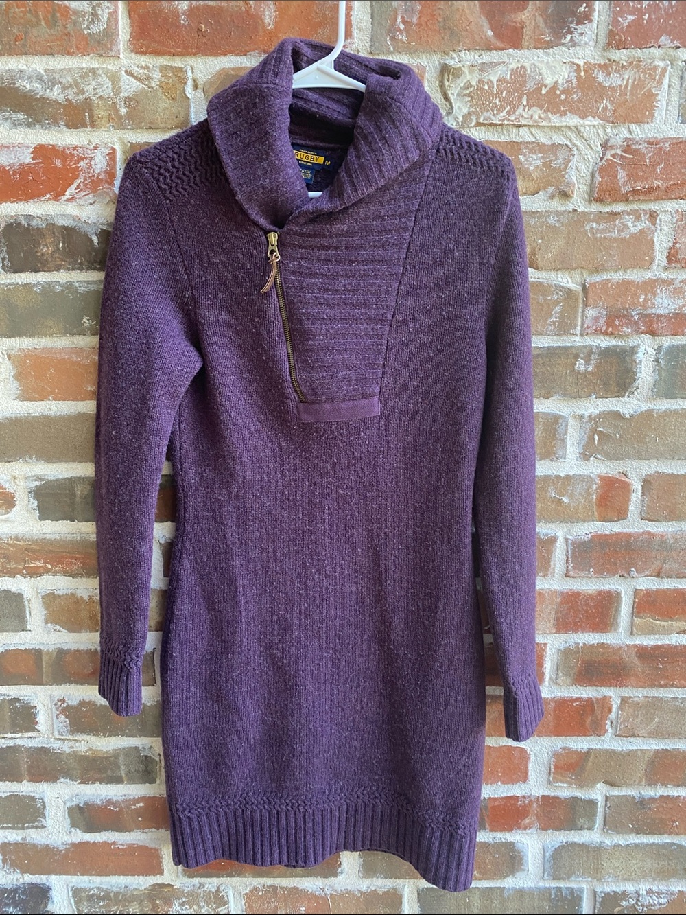 Rugby Ralph Lauren 100% Wool Swester Dress Size M